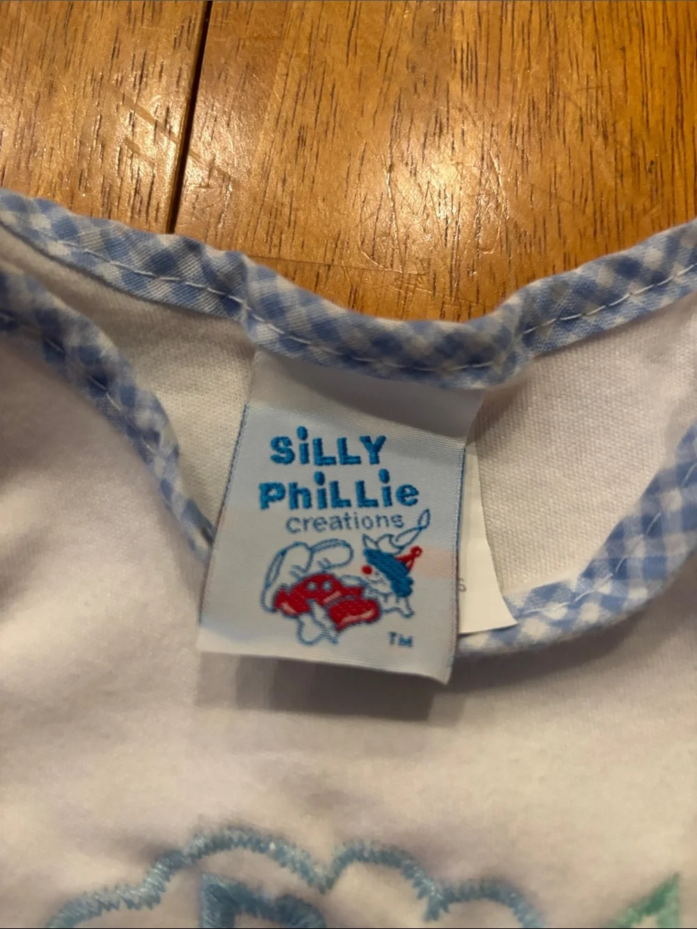 Vintage Silly Phillie Baby Sleep Gown Newborn 10-20 lbs